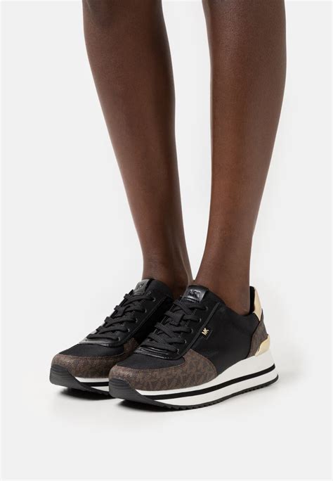 michael kors monique trainer brown